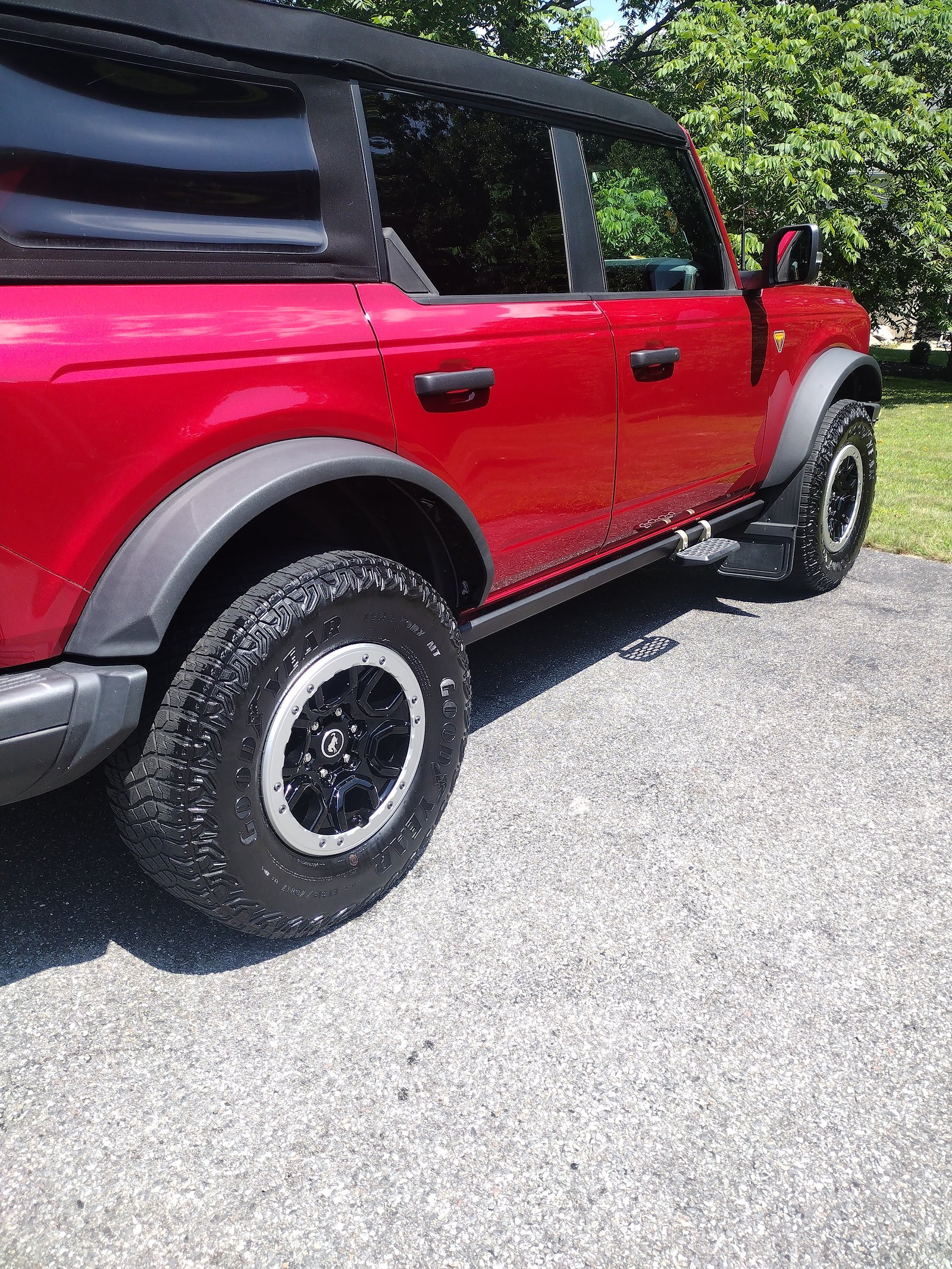 Ford Bronco after exterior detailing